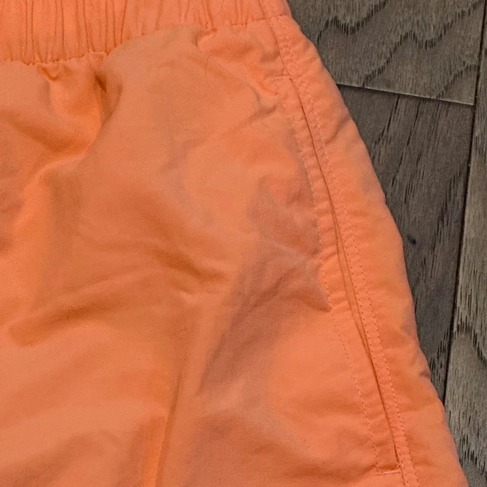 Simms Fishing Products Mens XXL Orange Nylon Mesh Lined Board Shorts Swim Trunks